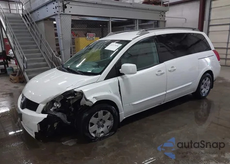 2005 Nissan Quest 3.5 S z USA, uszkodzony, nr VIN 5N1BV28U35N132981